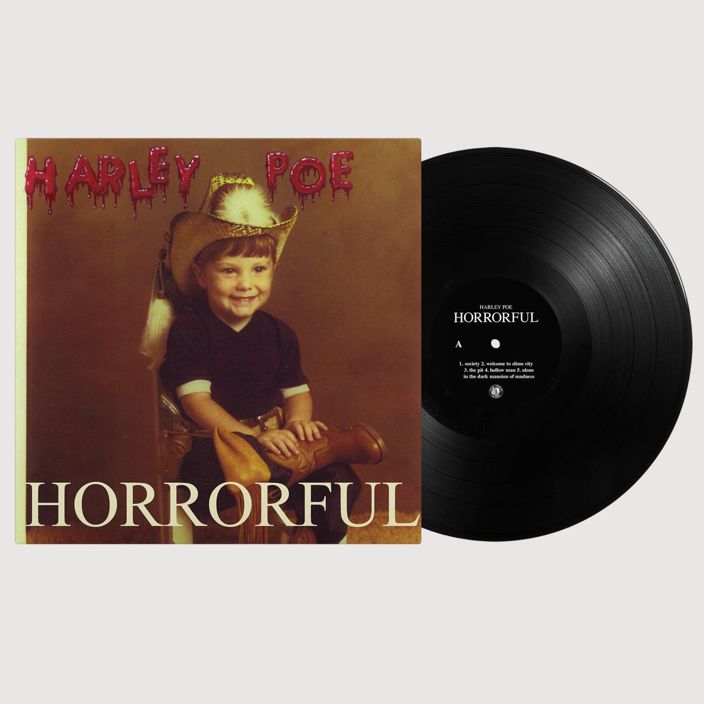 Harley Poe Horrorful LP / CD