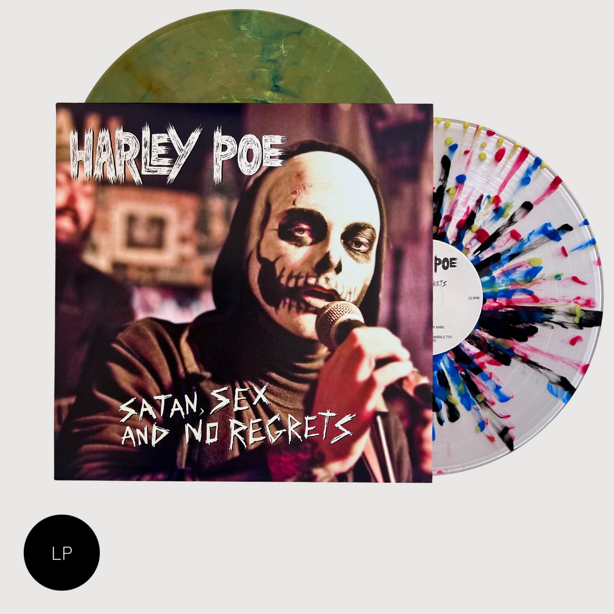 Harley Poe Satan Sex No Regrets 180g Vinyl Chain Smoking Records 