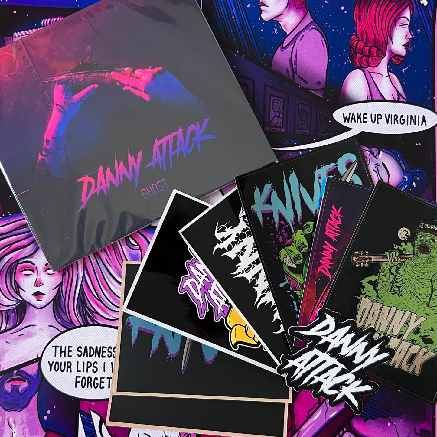 Danny Attack: Ghost CD