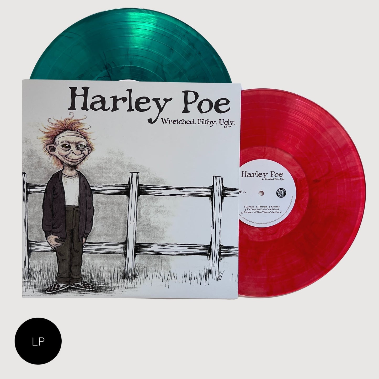 Harley Poe: Wretched.Filthy.Ugly. LP