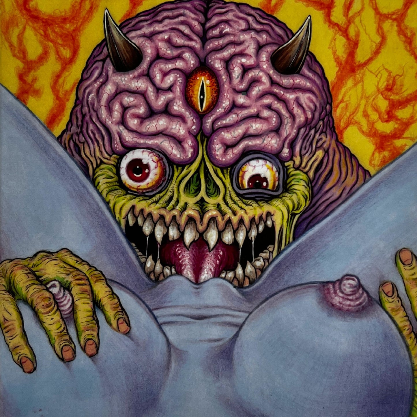 Harley Poe: Little Joey and the Psychophallic Sex Brain Art Book & CD