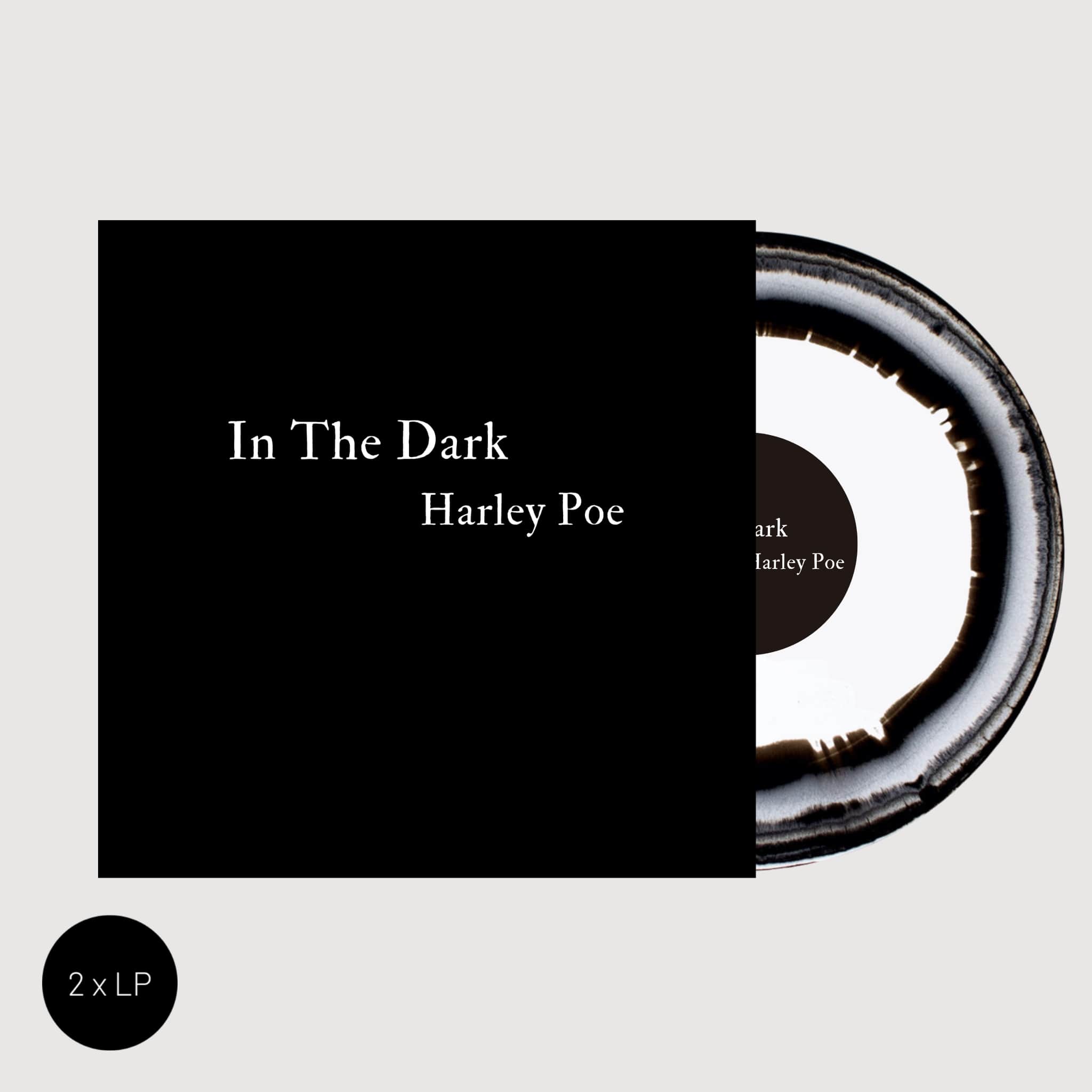 Harley Poe In The Dark Or B Movie Trash Double LP