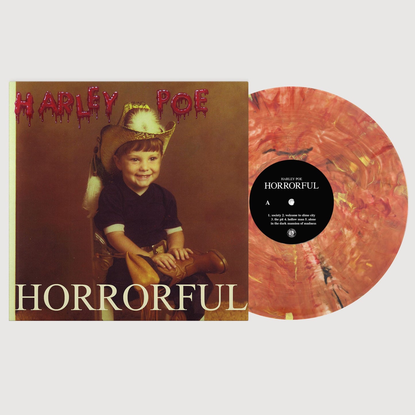 Harley Poe Horrorful LP / CD