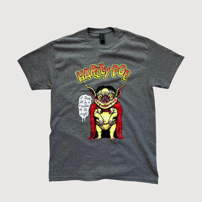 Harley Poe Tour Tee : Grey Bat