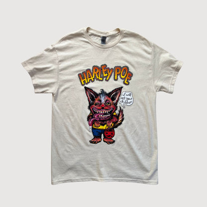 Harley Poe Tour Tee : White Wolf