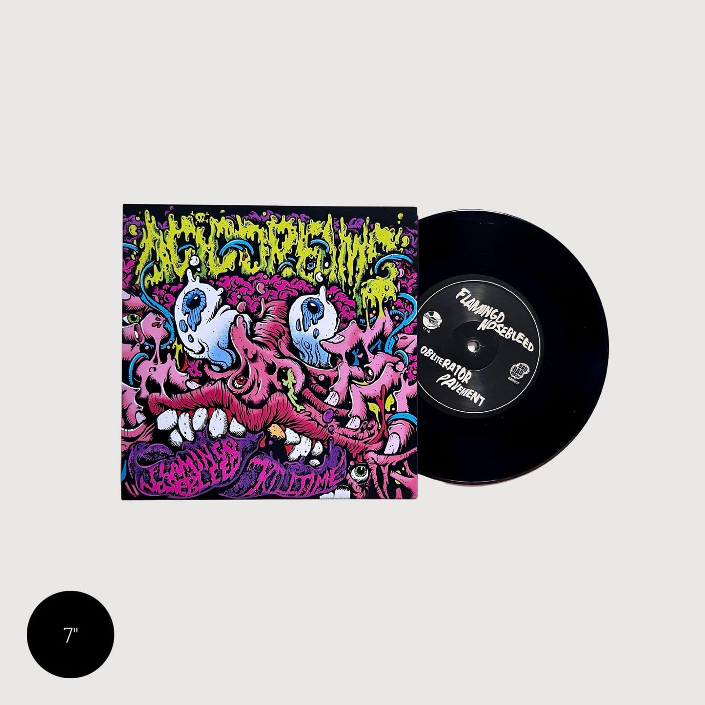 Flamingo Nosebleed/Killtime: Acid Dreams 7" Split