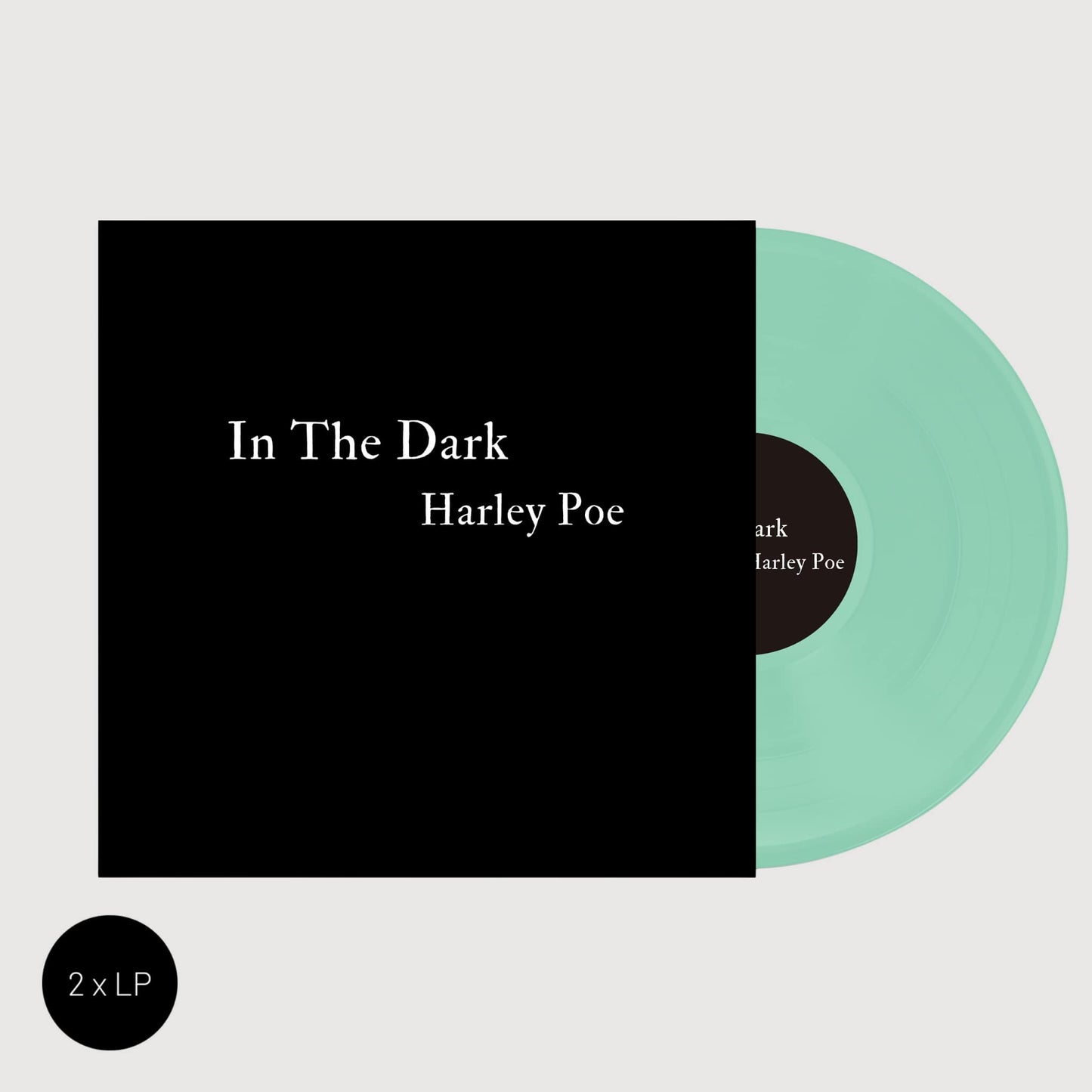 PRESALE Harley Poe In The Dark: Or, B Movie Trash Double LP