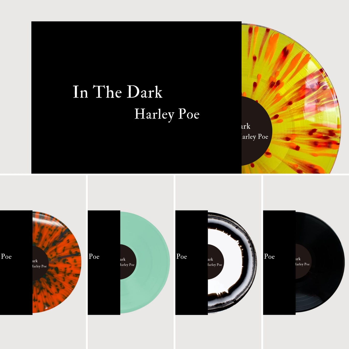 Harley Poe In The Dark: Or, B Movie Trash Double LP