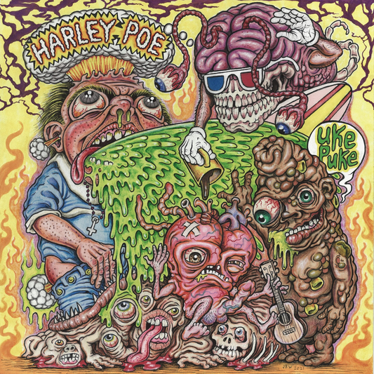 Harley Poe: Uke Puke 2xLP
