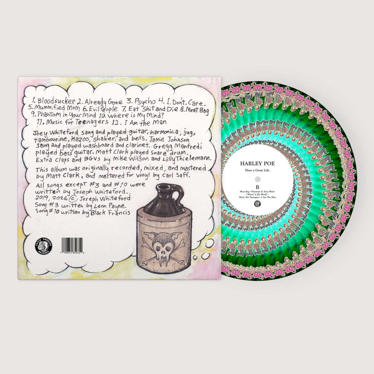 PREORDER Harley Poe: Have A Great Life LP