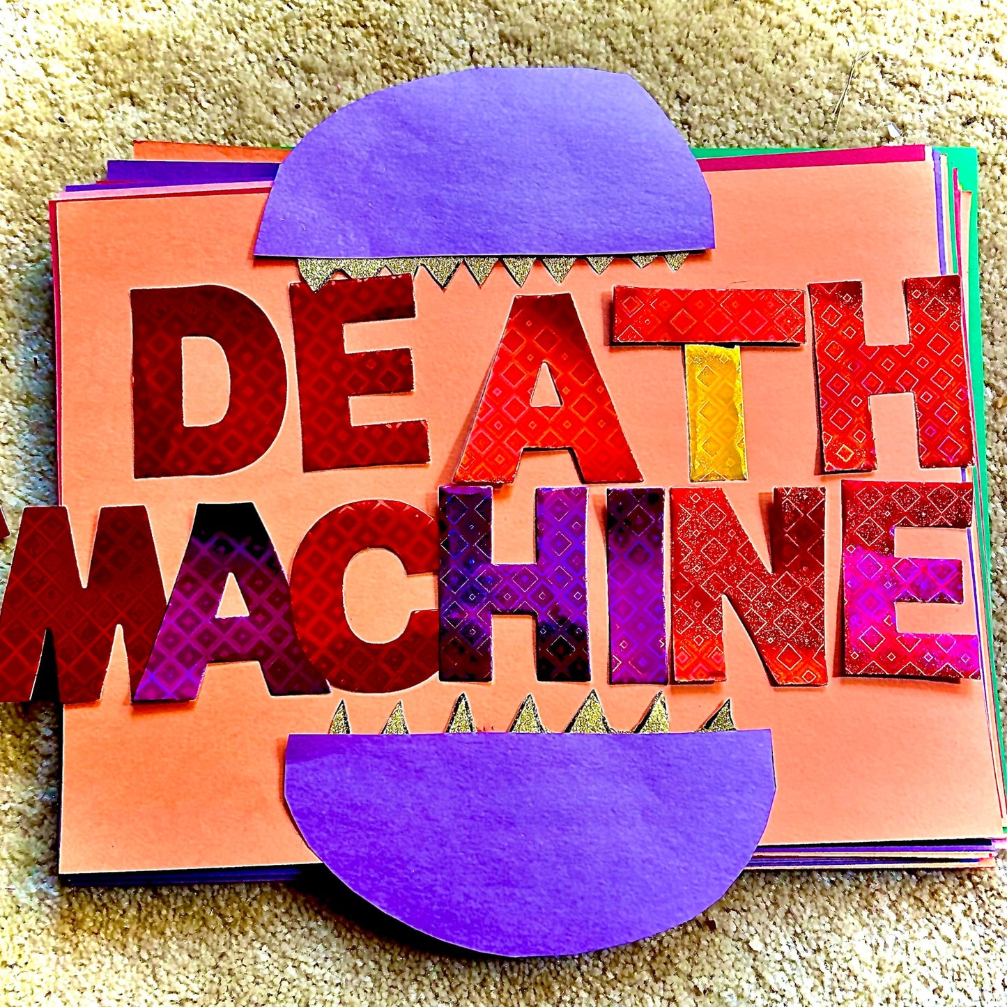 Mike Wilson “Death Machine EP” Lathe Cut 7” Picture Disc