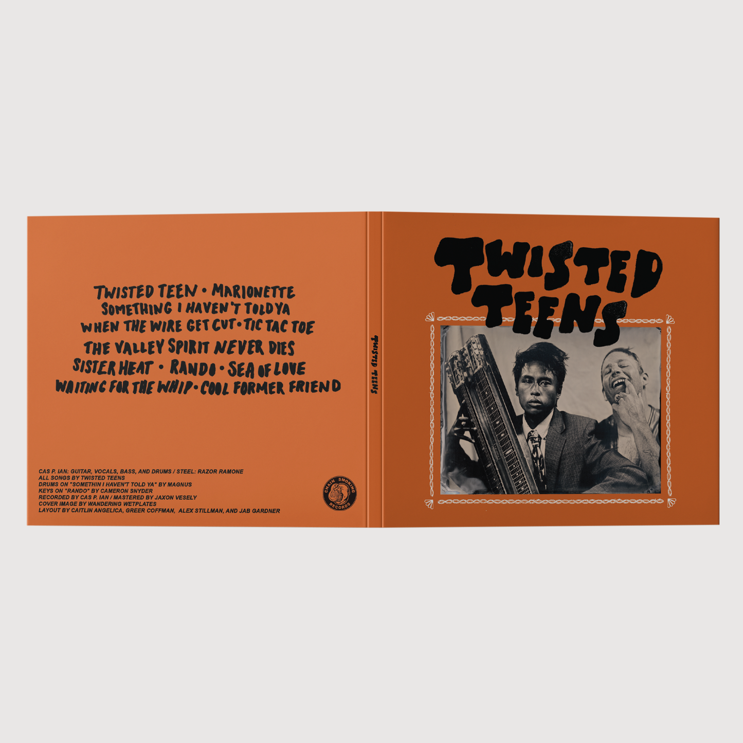 Twisted Teens LP, CD, or Cassette – Chain Smoking Records