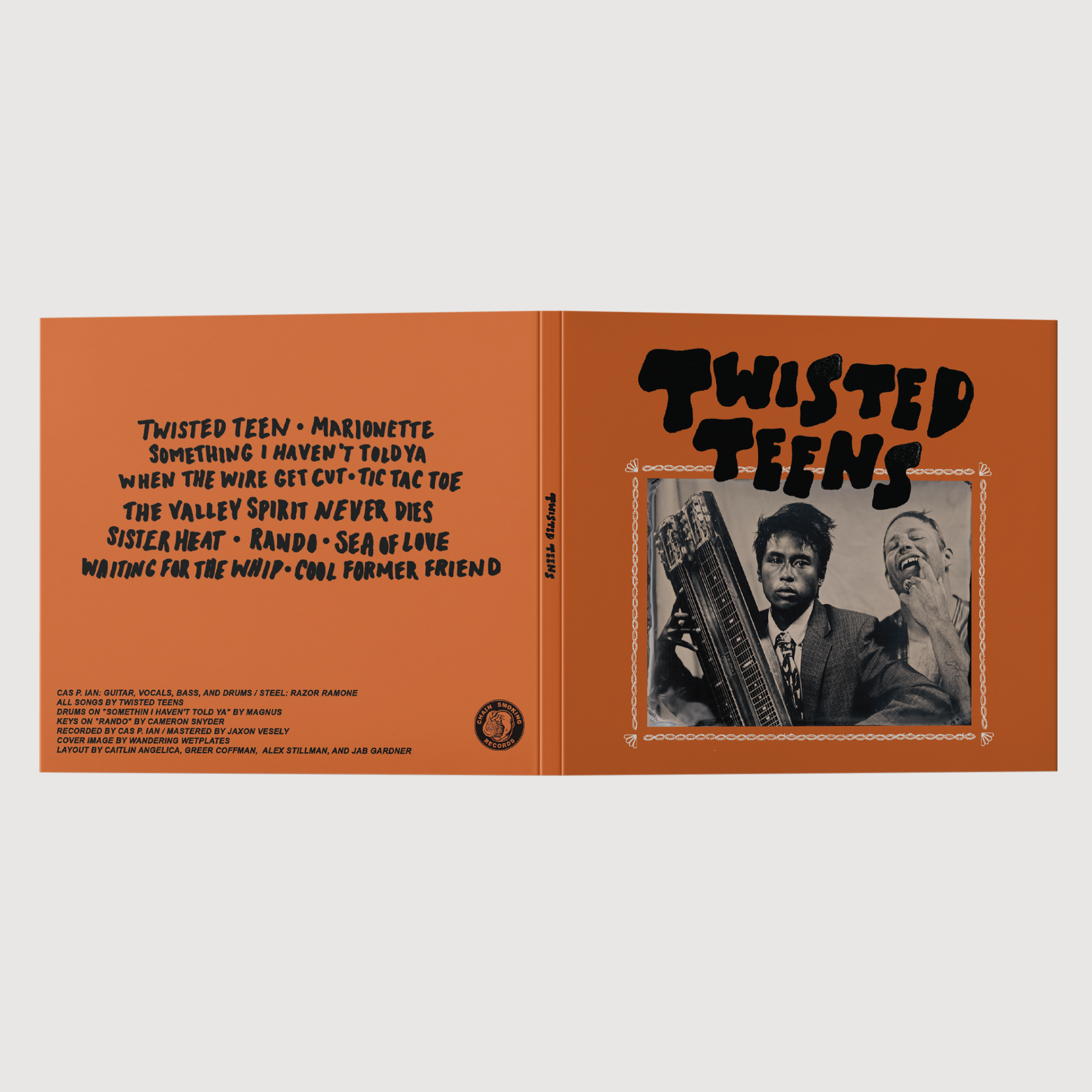 Twisted Teens LP, CD, or Cassette – Chain Smoking Records