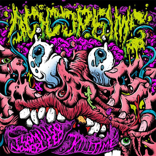 Flamingo Nosebleed/Killtime: Acid Dreams 7" Split