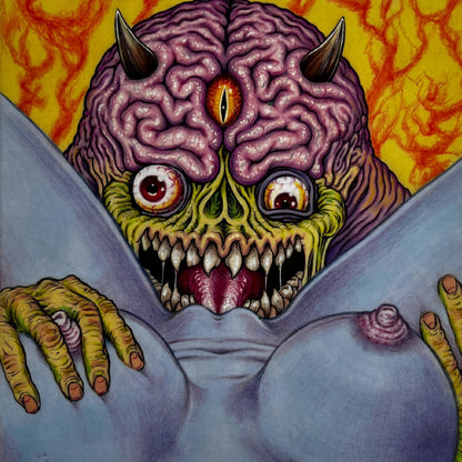 Harley Poe: Little Joey and the Psychophallic Sex Brain Art Book & CD