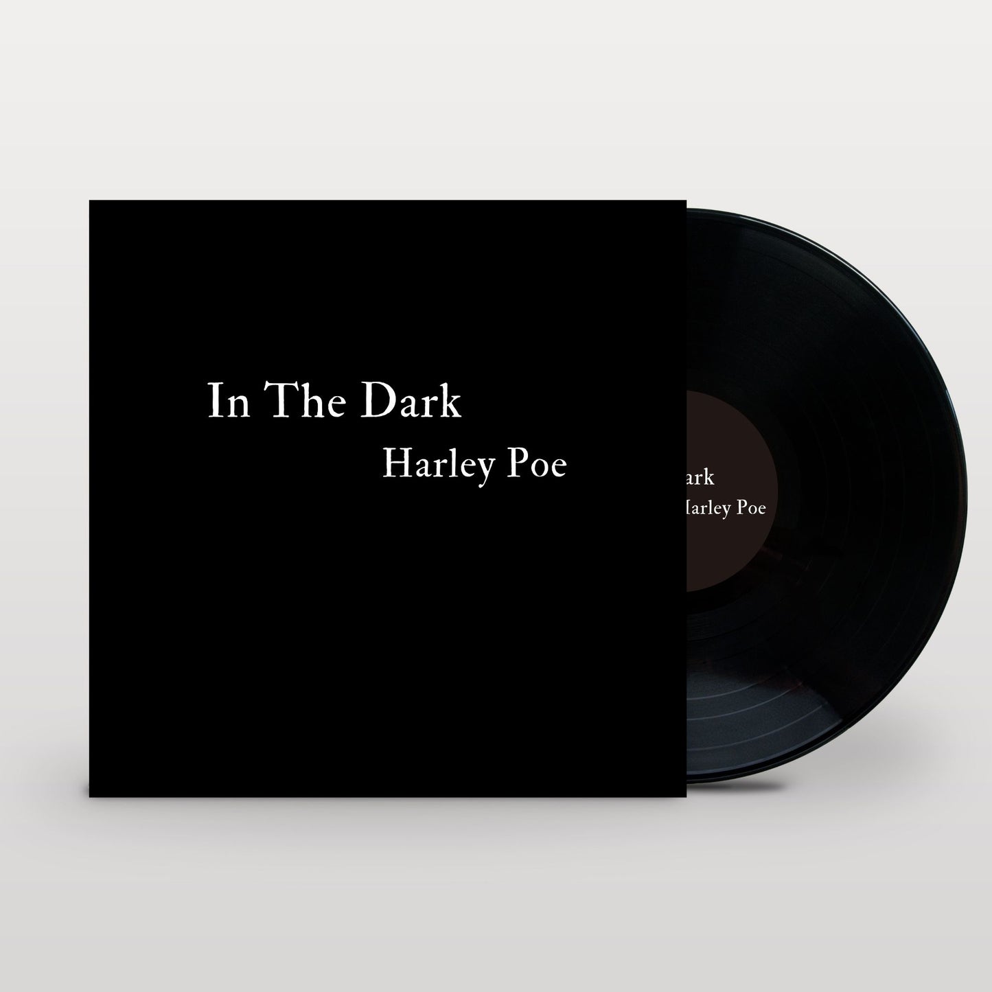 Harley Poe In The Dark: Or, B Movie Trash Double LP / Art Book + CD